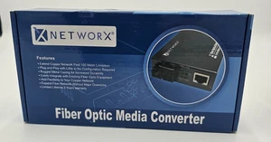Konwerter mediów światłowodowych Networx model FT-1000SM20POE-LC - Zdjęcie 1 z 7