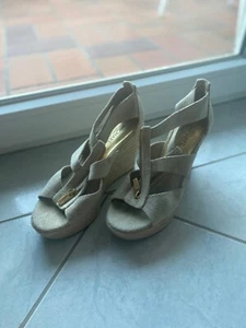 Michael Kors Wedges, Gr.40, beige, kaum getragen super Zustand - Bild 1 von 8