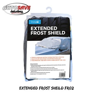 Simply Extended Frost Shield Window Cover 160x97cm Stops Snow Ice Winter FRO2 - Picture 1 of 1