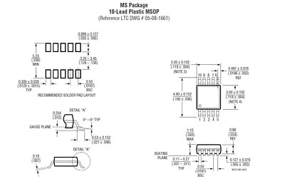 LTC1773 LTMV Step-Down DC/DC Controller MSOP-10 - Bild 1 von 3