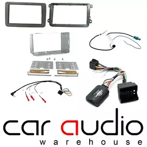 VW Scirocco 08-15 Car Stereo D/Din Fascia Facia & Steering Wheel Interface Kit - Picture 1 of 1