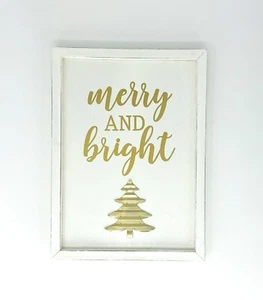 Christmas Wall Decor - Merry & Bright  - Picture 1 of 2