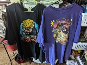 Vintage Macho Man Randy Savage OOOOH Yeah! Wrestling T-Shirts Sz 4X - Picture 1 of 8