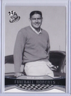 2007 Press Pass #60 Fireball Roberts NASCAR HOF ID6 - Image 1 of 2