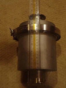 MDC Koaxial Foreline Trap, zweiteilig, NW50 KF50 Armaturen für Molekularsiebe. - Bild 1 von 5