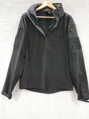 Condor Men's Large Black Summit Zero Lightweight Soft Shell Tactical Hood Jacket - Image 1 of 4