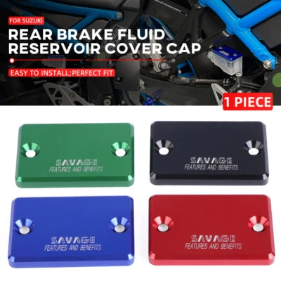 Cubierta de tapa de depósito de líquido de freno trasero para SUZUKI GSX-8S VStrom 650 GSXS1000/F Foto 1 de 4