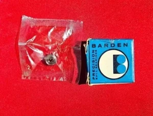 Barden SR3SS3 Single Row Ball Bearing - 1/8" Bore x 3/8" OD x 5/32" W - NEW - Picture 1 of 3