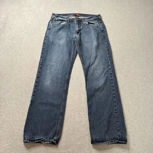 Tommy Bahama Cayman Island Relaxed Jeans Mens 32x34 Fits 32x30 Blue Denim Faded - Picture 1 of 13
