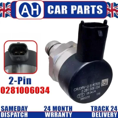 Válvula de alivio de presión de riel de combustible para VAUXHALL / OPEL INSIGNIA ASTRA ZAFIRA SAAB Foto 1 de 3