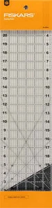 Fiskars 6in x 24in Sewing Ruler & Measuring Tool, Clear, Single Piece, Not Bulk - Picture 1 of 6