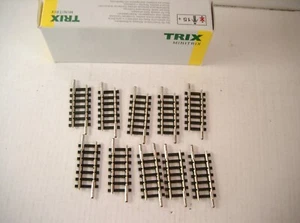 Minitrix Spur N - 10 x Gleis Gerade 33,6 mm Nr. 4909 (ohne OVP) - Bild 1 von 2