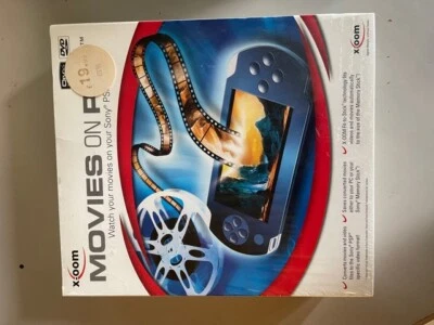 X-OOM Movies on PSP "Watch Movies on your Sony PSP" PC CD-Rom NEW Cellophane - Image 1 of 2