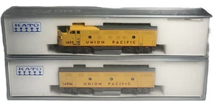 KATO N F3 A+B Locomotive Set Union Pacific Road #106-0305 Tested - Picture 1 of 4