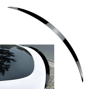 Rear Trunk Spoiler Wing ABS Fit Tesla Model Y 2020 2021 2022 2023 Glossy Black - Picture 1 of 9