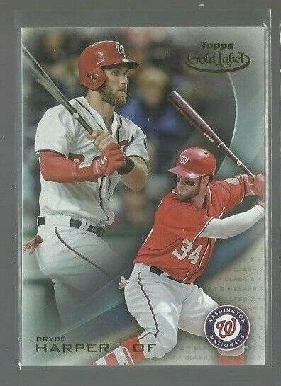 2016 Topps Gold Label Class 3 #34 Bryce Harper (ref 58401) - Image 1 of 1