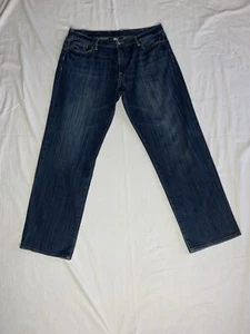 Lucky Brand Vintage Straight Men’s Jeans Sz 36 (Actual Meas 37x30.5) - Imagen 1 de 12