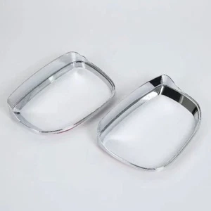 Chrome Rearveiw Mirror Sun Rain Visor Cover Trim For Mazda CX-5 CX5 2017 2018 - Picture 1 of 6