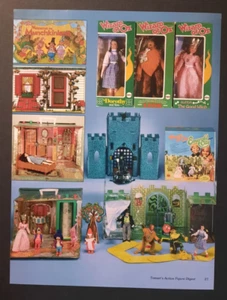 WIZARD OF OZ 1970's Mego Figures and Playsets Dorothy ~ Magazine Page Pictorial - Picture 1 of 1
