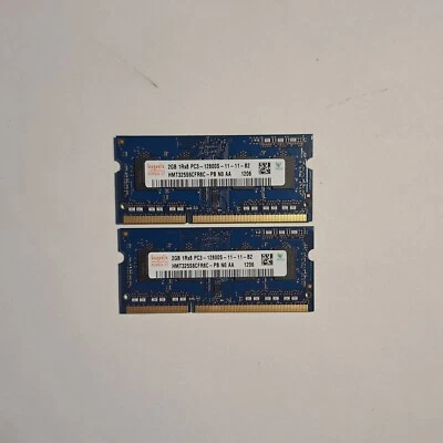 RAM Pour Macbook Hynix 4Go DDR3 1600MHz (2x2) 1Rx8 HMT325S6CFR8C - Photo 1/2