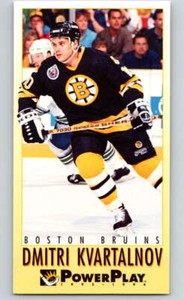 1993-94 PowerPlay #20 Dmitri Kvartalnov  Boston Bruins V77438