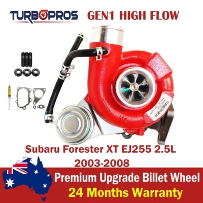 Turbo Pros GEN1 High Flow Turbo For Subaru Forester XT EJ255 2.5L 2003-08 - Image 1 of 4