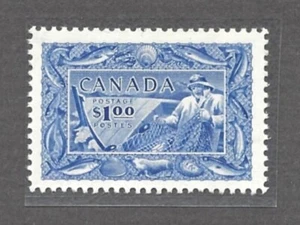 Canada Stamp #302, One Dollar Fisherman, MNH, VF, CV +/- $60.00 - Picture 1 of 2