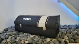Multipurpose, Car Trunk and Home Storage Organizer Bag, Foldable, Black - Picture 1 of 47