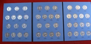 1932-1947 Washington Quarters Complete Whitman Folder Album 43 Coins WQ69 - Picture 1 of 12