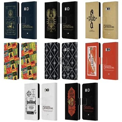 FANTASTIC BEASTS: SECRETS OF DUMBLEDORE GRAPHICS LEATHER BOOK CASE HTC PHONES 1 - Image 1 of 4