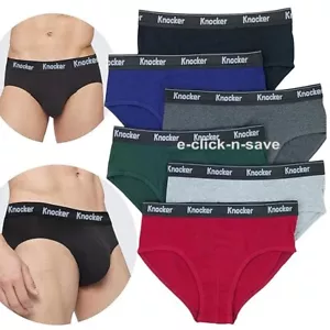 6er Pack Herren ULTRA Cotton Knocker Bikini Slip TBand Unterwäsche verschiedene Farben - Bild 1 von 4