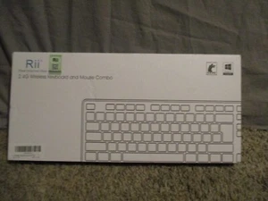 Wireless Keyboard and Mouse Combo - Rii Standard Office PC Keyboard and Optic... - Picture 1 of 11