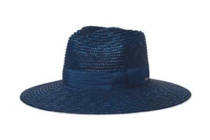 BRIXTON Joanna Straw Hat Joe Blue Size: S 22in BRIXTON Supply - Picture 1 of 3