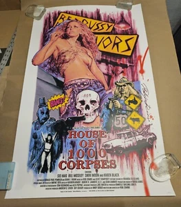 ROCKIN JELLY BEAN Haus der 1000 Leichen Siebdruck Poster Ausverkauft - Bild 1 von 4