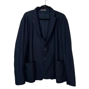 Armani Collezioni Perforierter Blazer Gr. 54 Italy Navy Perfomance Ruhig Luxus - Bild 1 von 11