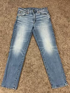 Jeans American Eagle uomo 30x32 blu denim atletico dritto airflex elasticizzato - Foto 1 di 14