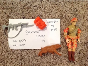 G.I. Joe Spearhead & Max (v1) Vintage 1988 incomplete - Picture 1 of 2