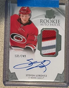 Steven Lorentz Rookie Auto Patch /249 2020-21 The Cup - Picture 1 of 2