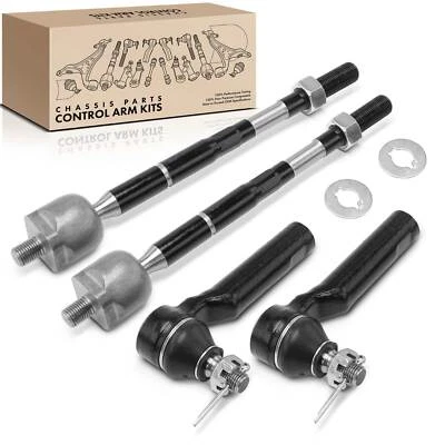 4x extremos de barra de dirección para Toyota Tacoma 2005 2006-2023 delanteros interiores y exteriores Foto 1 de 4