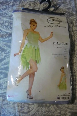 Disfraz y alas grandes de Halloween de Campanilla Disney para mujer de Leg Avenue Foto 1 de 4