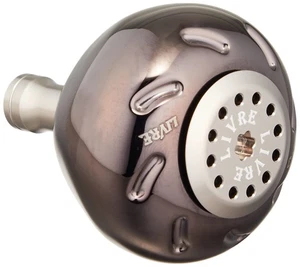LIVRE 5945 EP50 Knob (Single) Shimano (B) Brown (IP) & Titanium, 36.6g - Picture 1 of 2
