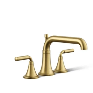 Kohler T26440-4-2MB Tone Deck-Mount Bath Faucet Trim  Brushed Modern Brass - Picture 1 of 1
