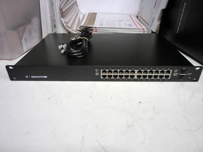 UBIQUITI EDGEMAX EDGESWITCH ES-24-500W 24 PORTS GIGABIT POE+ 2x SFP 500W SWITCH - Image 1 of 4