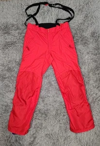 Vintage Patagonia Schneehose Herren 36 x 33 * rot durchgehender Seitenreißverschluss Ski isolierte Hosenträger - Bild 1 von 16