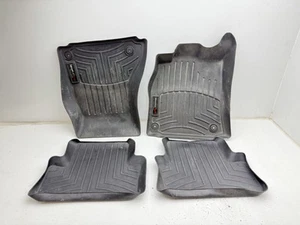 2009-2016 AUDI A4 S4 - WEATHER TECH RUBBER FLOOR MAT SET OEM - Picture 1 of 7