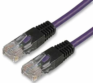 PRO SIGNAL - 0,5m Paarse Cat5e Crossover Kabel - Afbeelding 1 van 1