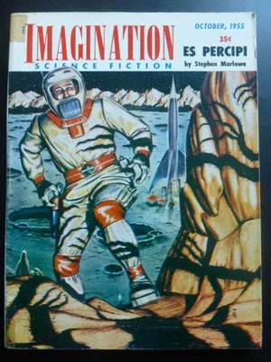 US SF Mag – IMAGINATION No. 45, October 1955 – Daniel F. Galouye - image 1 of 4