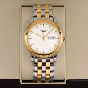 Longines Flagship Automatic Day Date 38.5mm L4.899.3.22.7 - Picture 1 of 9