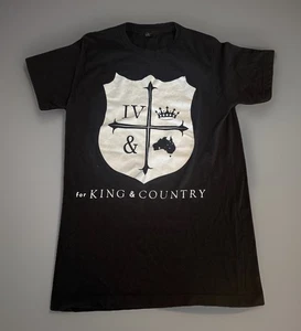 For King & Country Shirt Erwachsene Medium Tour Band Tee T-Shirt schwarz christlich - Bild 1 von 4