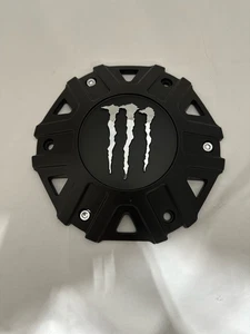Monster Energy Flat Black Wheel Center Cap 1407L240 - Picture 1 of 2